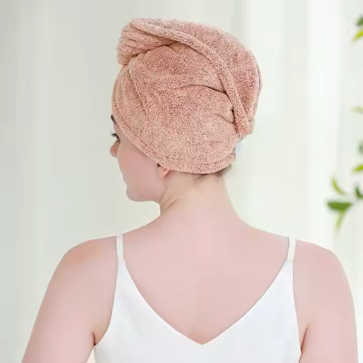 Dry Hair Towel With Soft Fabric