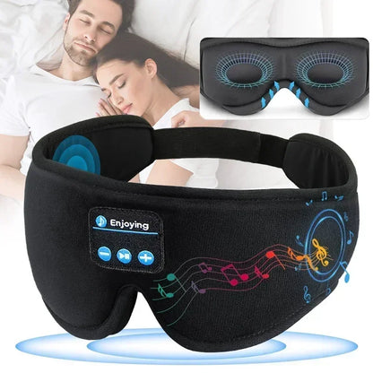 3D Eye Mask with Bluetooth Headphones