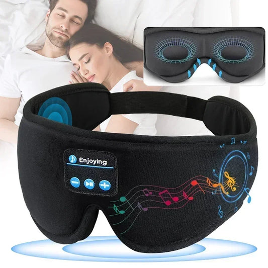 3D Eye Mask with Bluetooth Headphones