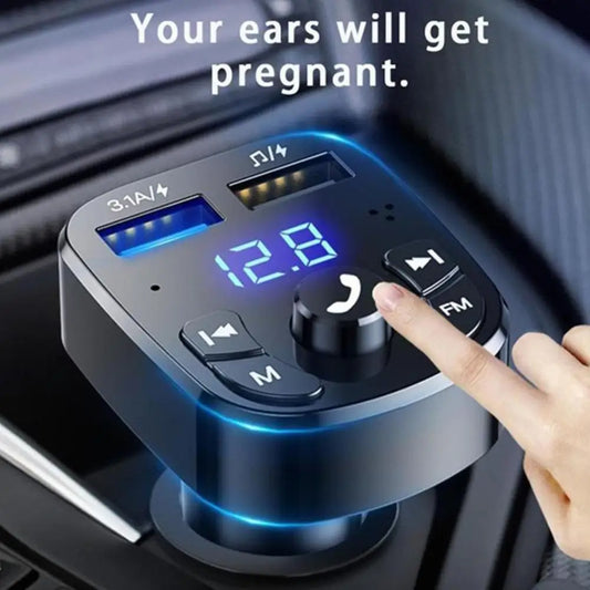 Car Bluetooth FM Transmitter & Charger