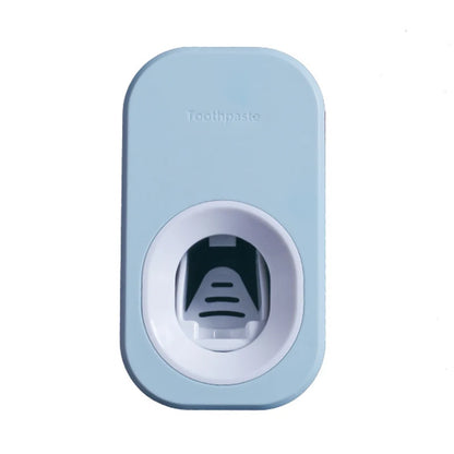 Wall-Mount Toothpaste & Brush Dispenser