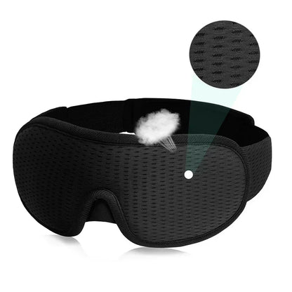 3D Eye Mask with Bluetooth Headphones
